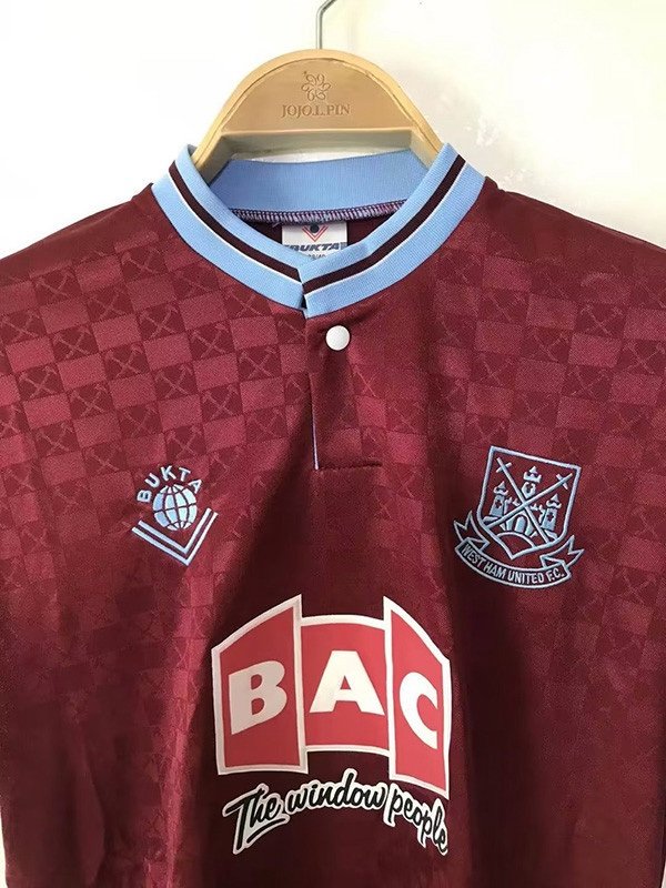 1ª Equipación West Ham 1989/90 - Imagen 4