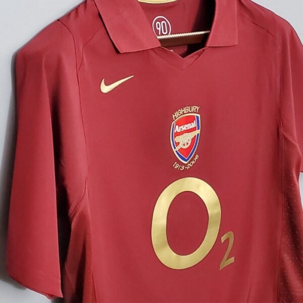 1ª Equipación Arsenal 2005/06 - Imagen 3