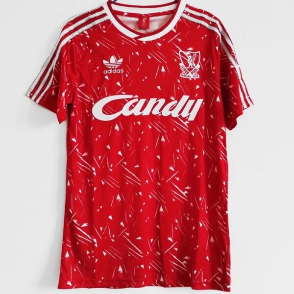 1ª Equipación Liverpool 1989/1990