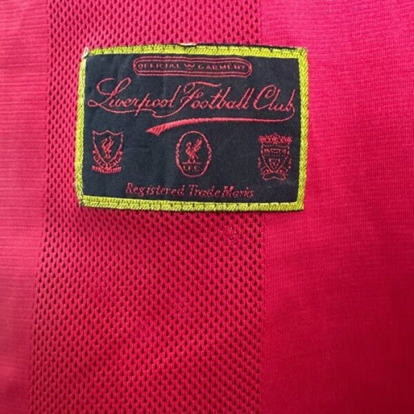 1ª Equipación Liverpool 1995/96 - Imagen 5