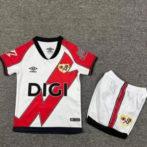 1ª Equipación Rayo Vallecano 2025/26 (kit)